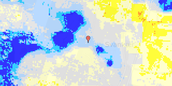 Ekstrem regn på Skovlyvej 25