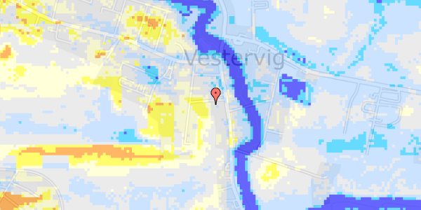 Ekstrem regn på Tværvej 3