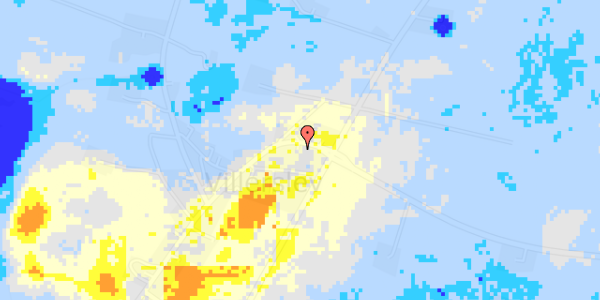 Ekstrem regn på Villerslevvej 5