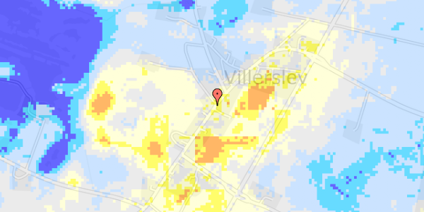 Ekstrem regn på Villerslevvej 24