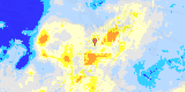 Ekstrem regn på Villerslevvej 39