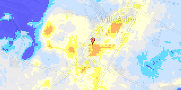 Ekstrem regn på Villerslevvej 47