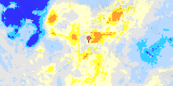 Ekstrem regn på Villerslevvej 55