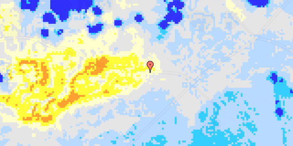 Ekstrem regn på Visbyvej 22