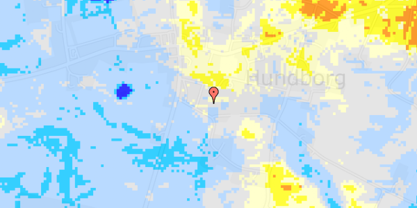 Ekstrem regn på Astrupvej 9