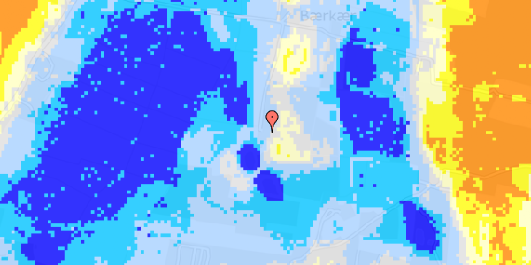 Ekstrem regn på Bærkær 2