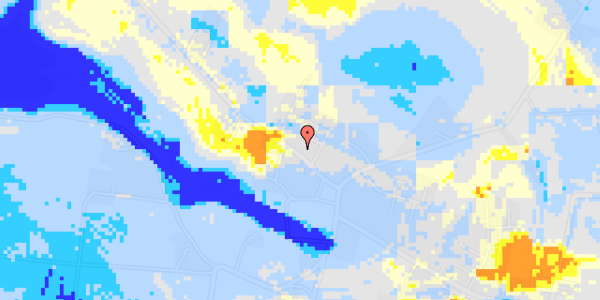 Ekstrem regn på Hindingvej 14