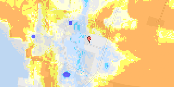 Ekstrem regn på Hjardalvej 29