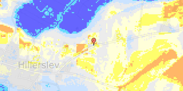 Ekstrem regn på Kanstrupvej 22