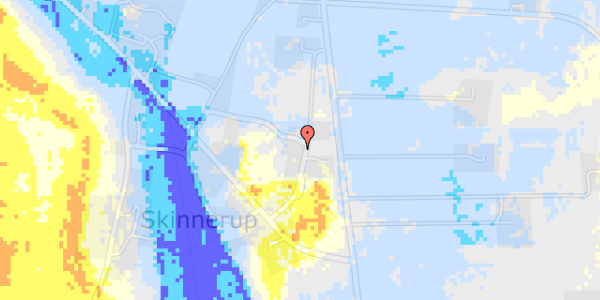 Ekstrem regn på Kongemøllevej 7