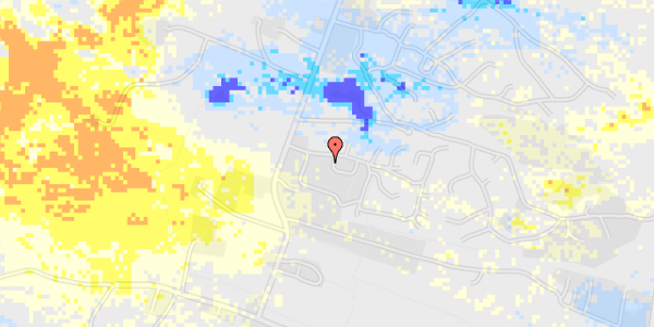 Ekstrem regn på Kristinesvej 32