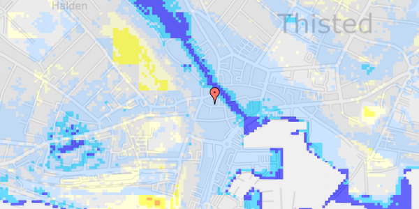 Ekstrem regn på Lillegade 1, 1. 876