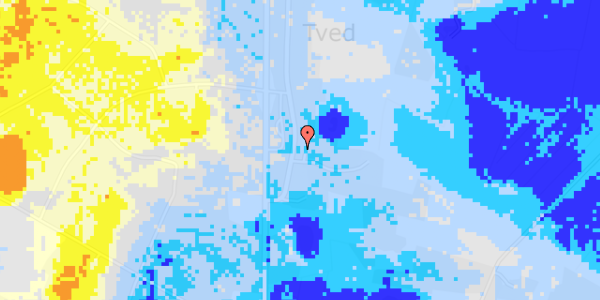 Ekstrem regn på Nørbyvej 10