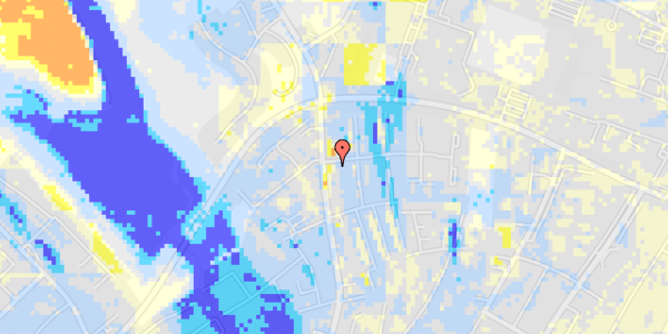 Ekstrem regn på Nørrealle 46A