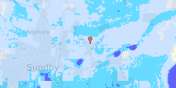 Ekstrem regn på Oddesundvej 115