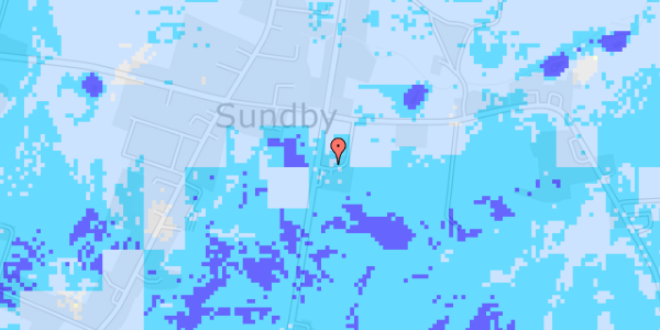 Ekstrem regn på Oddesundvej 121