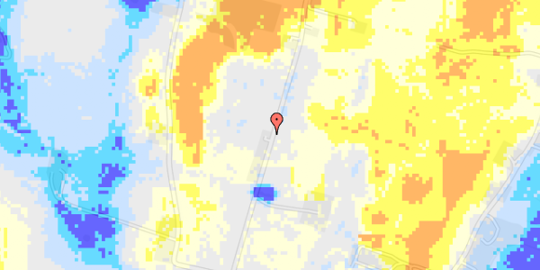 Ekstrem regn på Overmark 3