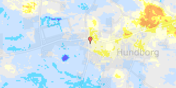 Ekstrem regn på Røde Anes Vej 47