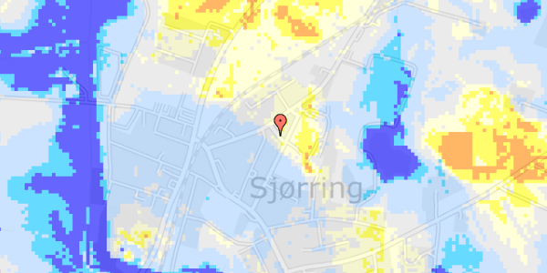 Ekstrem regn på Skolestræde 2