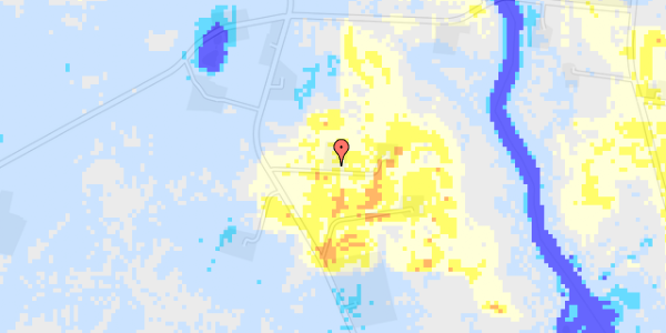 Ekstrem regn på Skårupvej 10