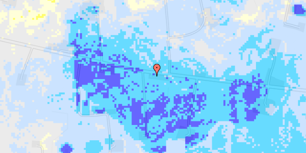 Ekstrem regn på Snedstedvej 65