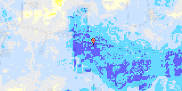 Ekstrem regn på Snedstedvej 69