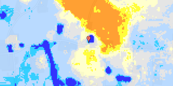 Ekstrem regn på Snedstedvej 132