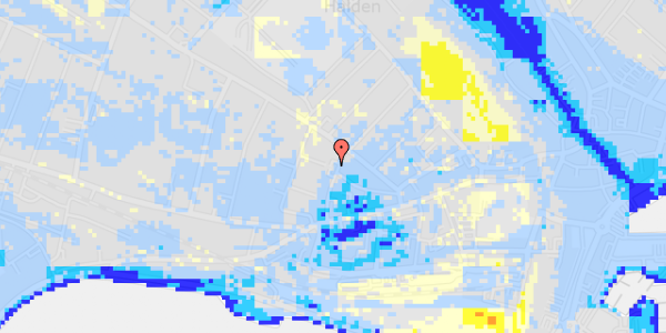 Ekstrem regn på Sofievej 4C