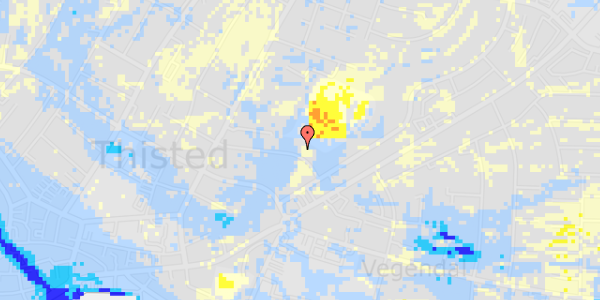 Ekstrem regn på Solhøjvej 45