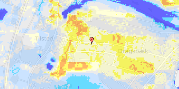 Ekstrem regn på Tilstedvej 63