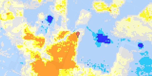 Ekstrem regn på Trapsandevej 24