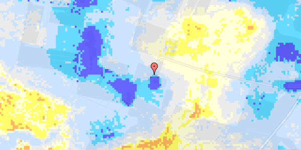 Ekstrem regn på Tyskebakken 5