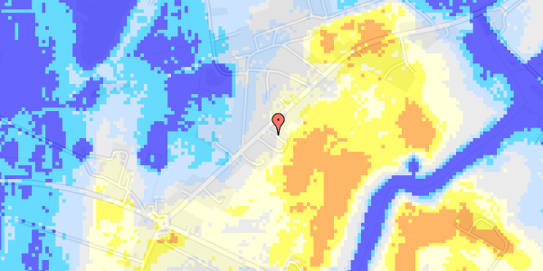 Ekstrem regn på Tømmerbyvej 173