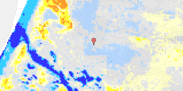 Ekstrem regn på Vesterhavsgade 59