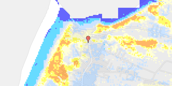 Ekstrem regn på Vesterhavsgade 123C, 1. 