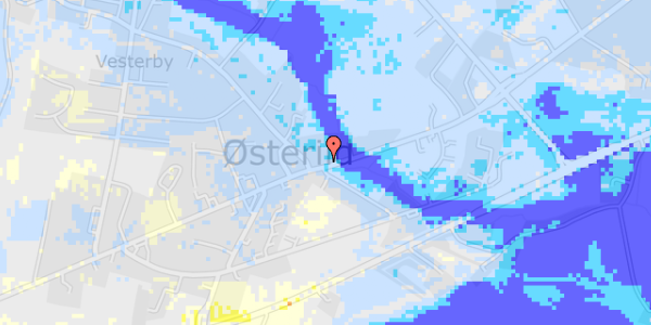 Ekstrem regn på Østerild Byvej 87