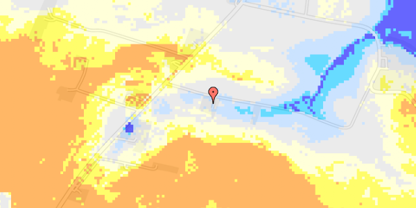 Ekstrem regn på Aalborgvej 116