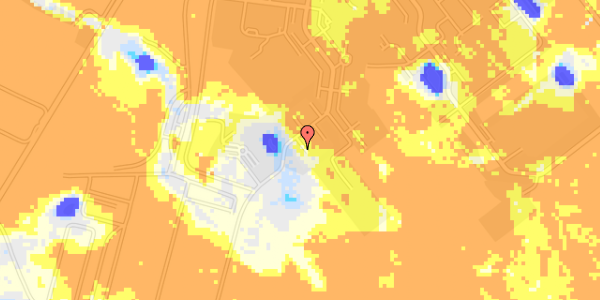 Ekstrem regn på Blichers Alle 4C