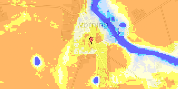 Ekstrem regn på Digevej 30