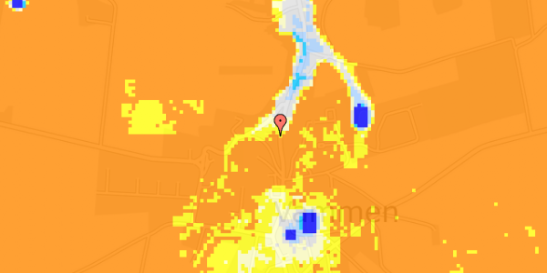 Ekstrem regn på Egestubben 1