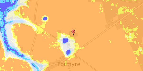 Ekstrem regn på Formyrevej 12