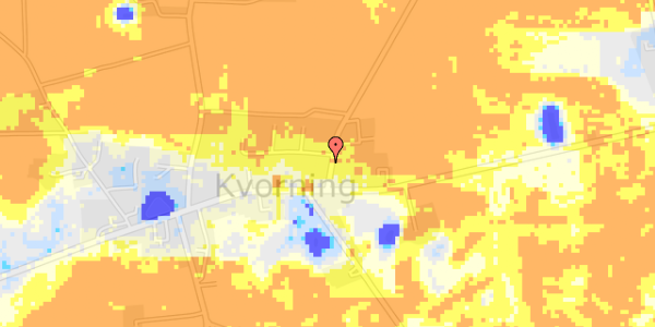 Ekstrem regn på Grønhøjvej 5