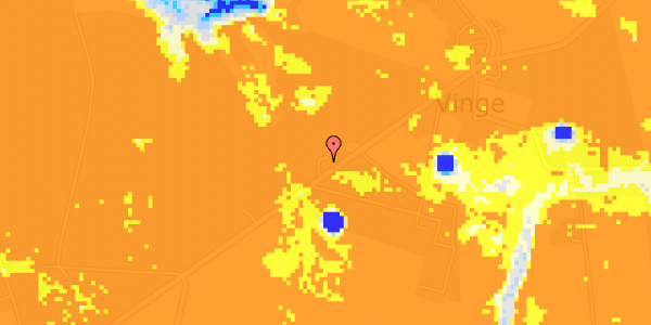 Ekstrem regn på Hobro Landevej 99