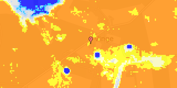 Ekstrem regn på Hobro Landevej 100