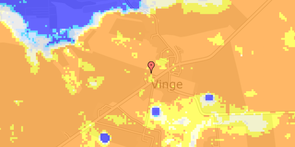 Ekstrem regn på Hobro Landevej 113