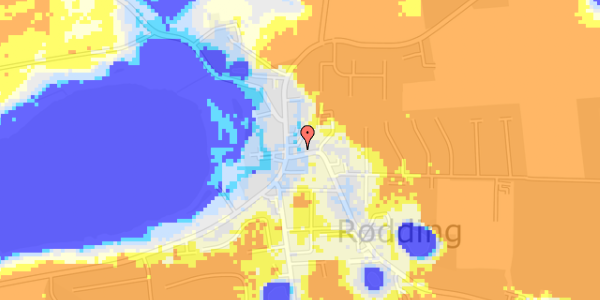 Ekstrem regn på Ingstrupvej 3