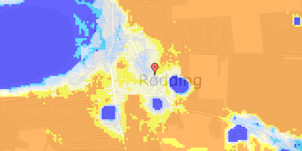 Ekstrem regn på Ingstrupvej 29