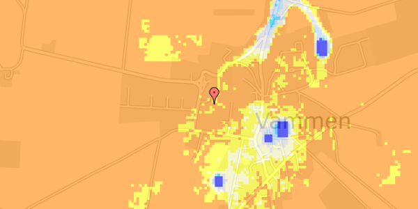 Ekstrem regn på Norupvej 8