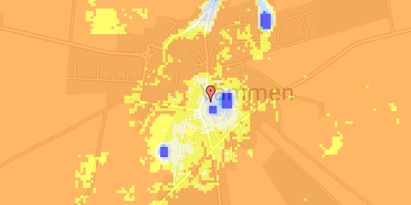 Ekstrem regn på Nørregade 10