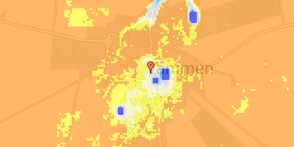 Ekstrem regn på Nørregade 15, st. 